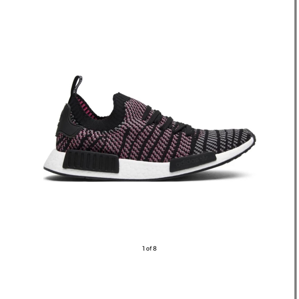 Adidas Ultra Boost Black/Solar Pink Primeknit Originals CQ2386 Men’s size 11